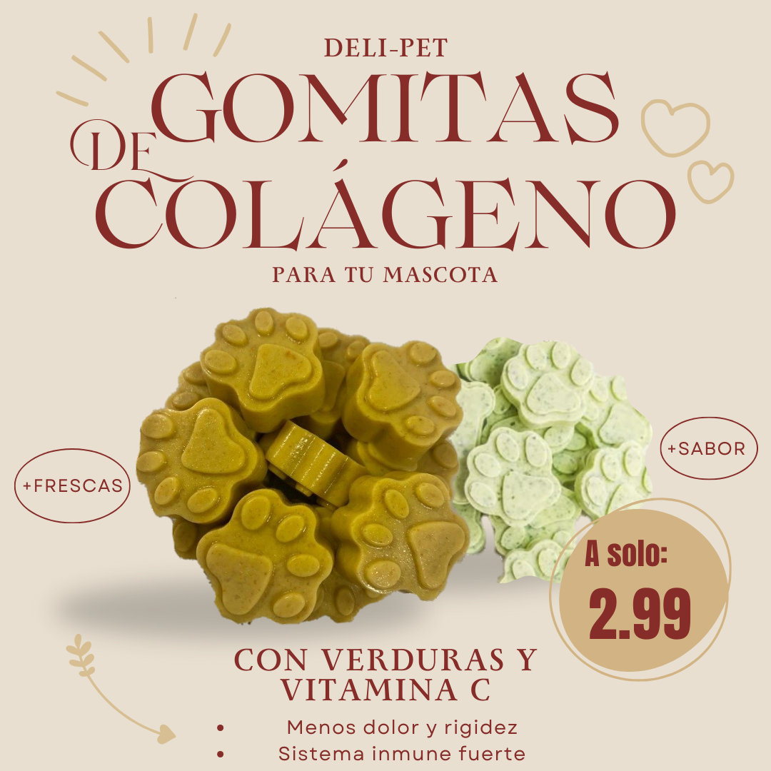 Gomitas de colágeno con Vitamina C