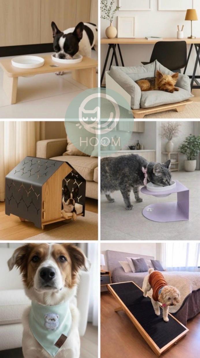 Comederos elevados para mascotas, rampas, casas, ropa y accesorios hechos con amor para nuestros peluditos